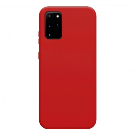 Funda Silicona Líquida Ultra Suave para Samsung Galaxy S20+ Plus color Roja