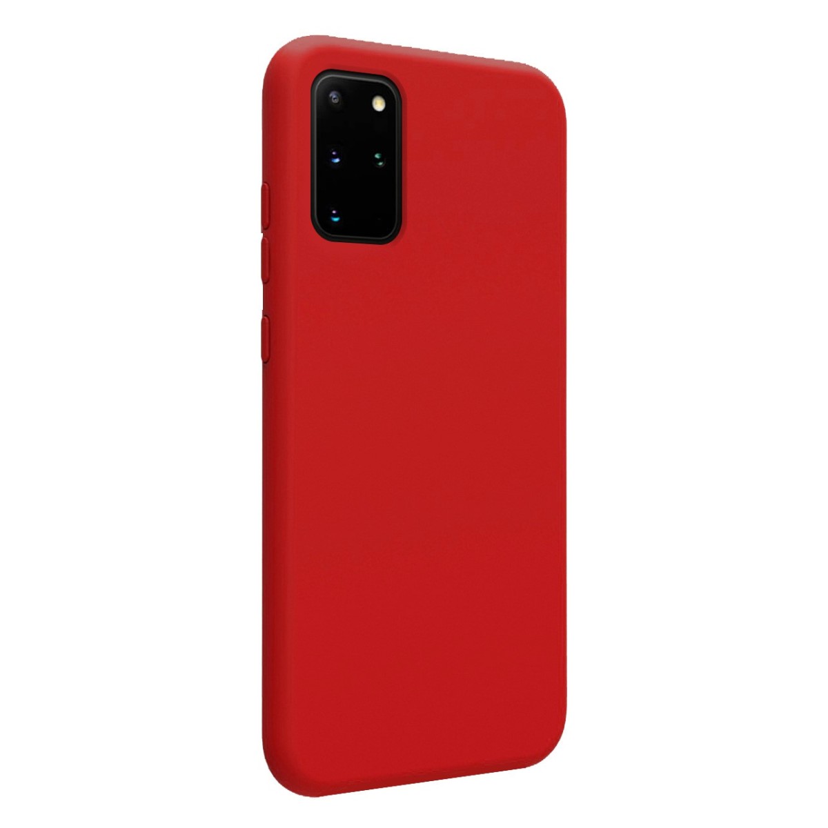 Funda Silicona Líquida Ultra Suave para Samsung Galaxy S20+ Plus color Roja