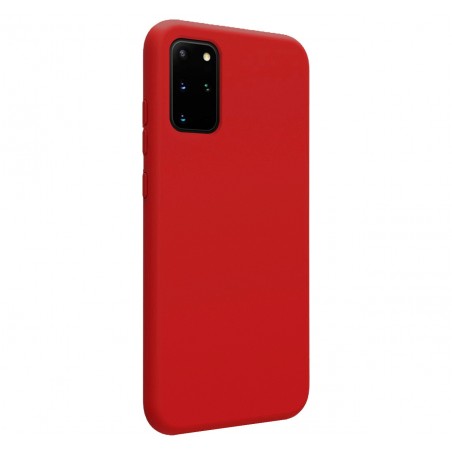 Funda Silicona Líquida Ultra Suave para Samsung Galaxy S20+ Plus color Roja