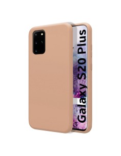Funda Silicona Líquida Ultra Suave para Samsung Galaxy S20+ Plus color Rosa