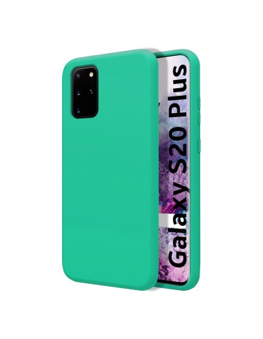Funda Silicona Líquida Ultra Suave para Samsung Galaxy S20+ Plus color Verde