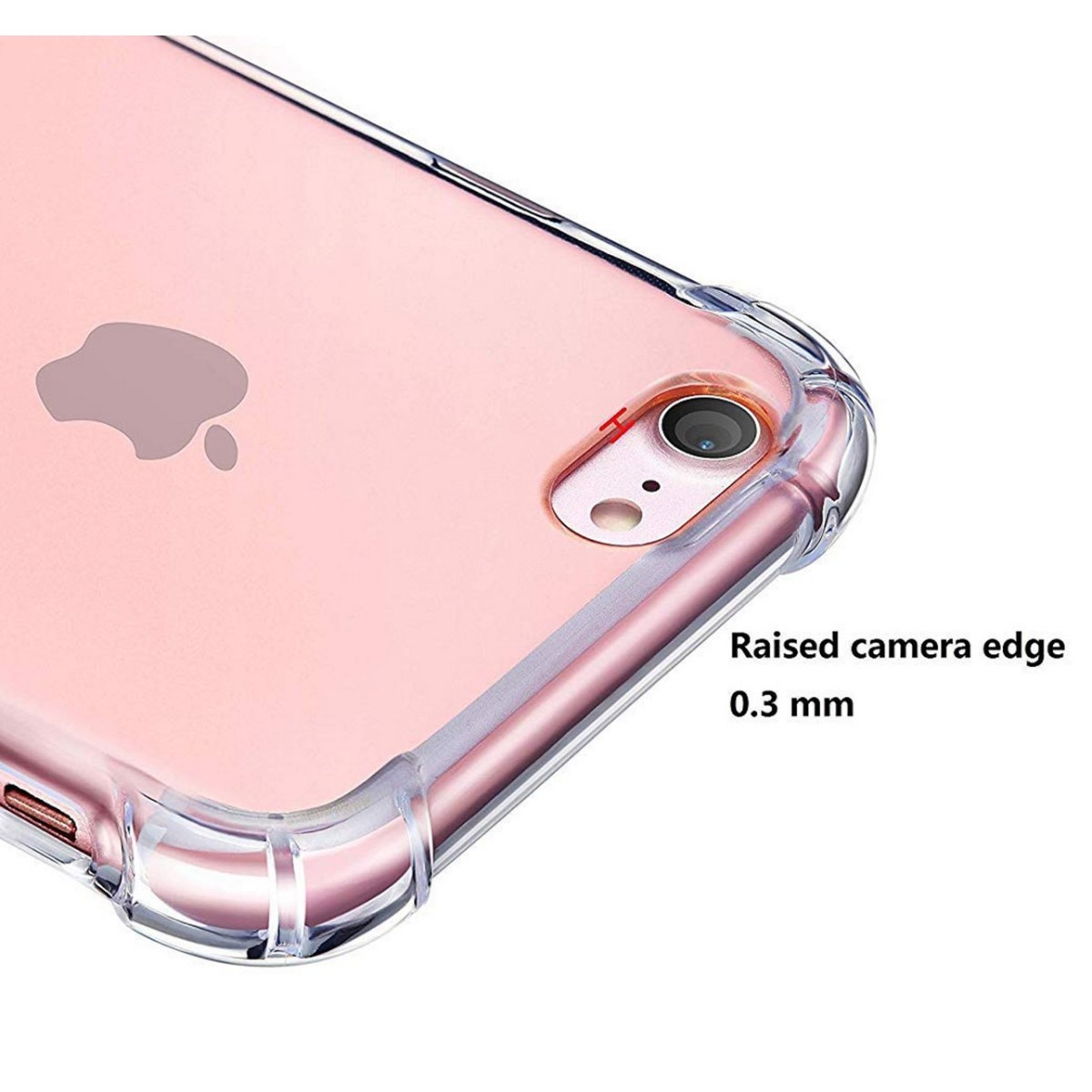 Funda Gel Tpu Anti-Shock Transparente para Iphone SE 2020