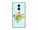 Funda Gel Tpu para Xiaomi Redmi Note 4X / Note 4 Version Global Diseño Familia Dibujos