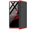 Funda Carcasa GKK 360 para Samsung Galaxy A71 Color Negra / Roja
