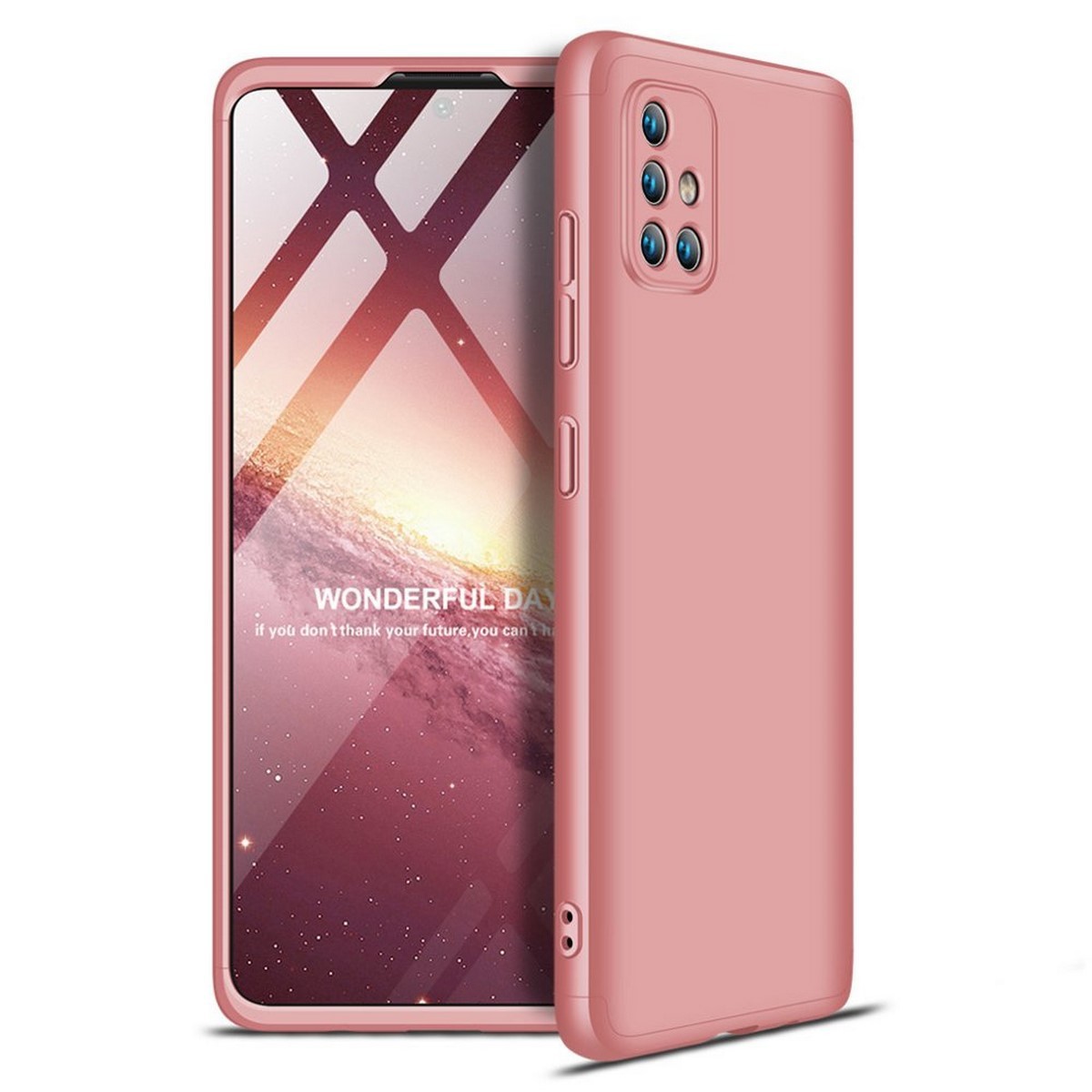 Funda Carcasa GKK 360 para Samsung Galaxy A71 Color Rosa