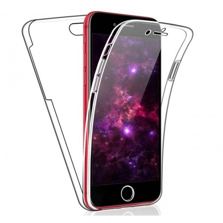 Funda Completa Transparente Pc + Tpu Full Body 360 para Iphone SE 2020