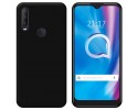 Funda Silicona Gel TPU Negra para Alcatel 1S 2020 / 3L 2020