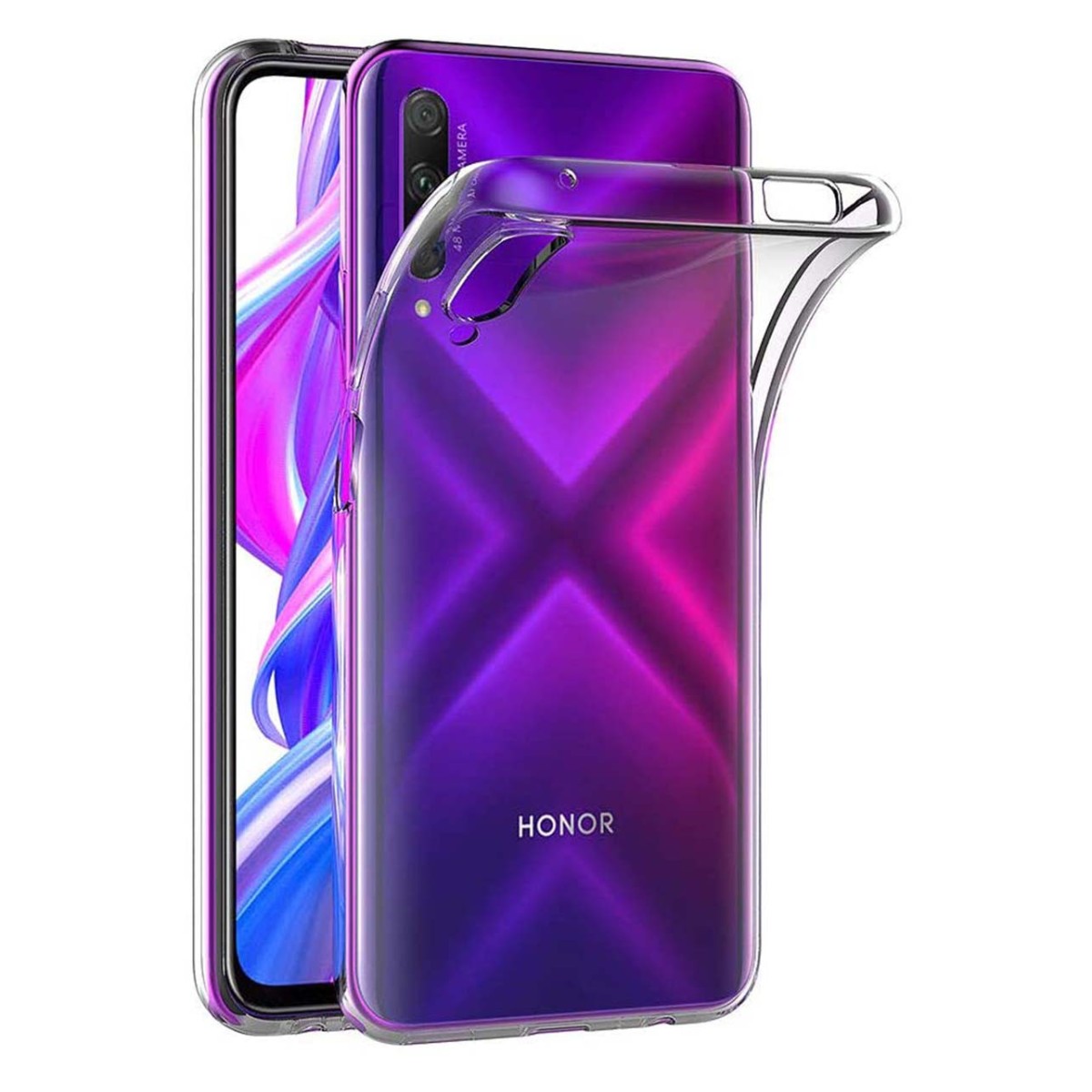 Funda Silicona Gel TPU Transparente para Huawei P Smart Pro