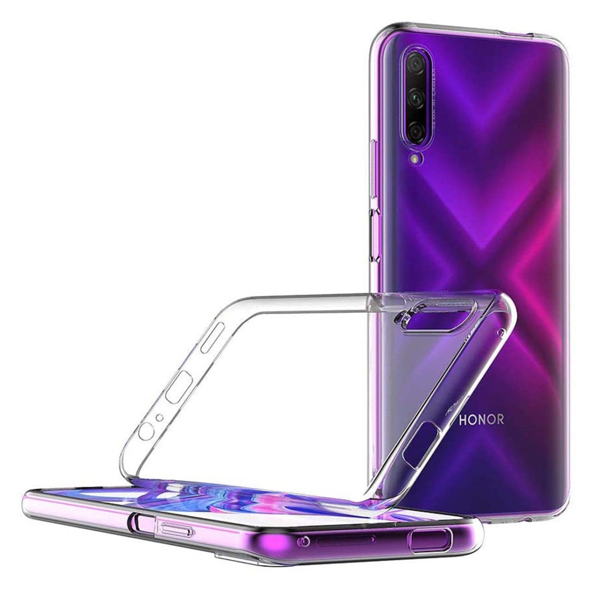 Funda Silicona Gel TPU Transparente para Huawei P Smart Pro