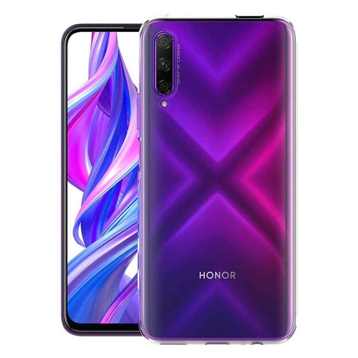 Funda Silicona Gel TPU Transparente para Huawei P Smart Pro