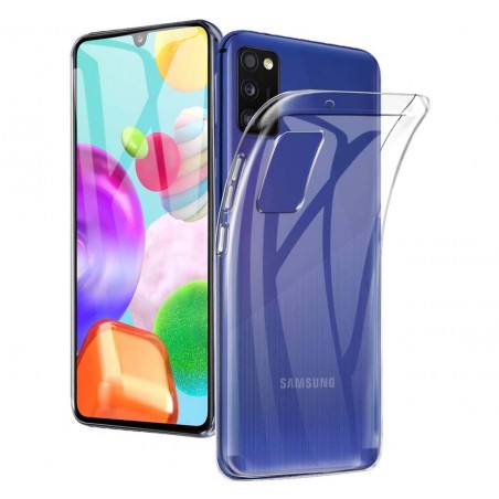 Funda Silicona Gel TPU Transparente para Samsung Galaxy A41