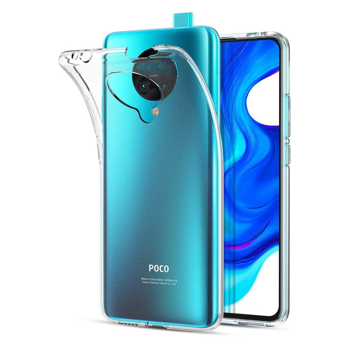 Funda Silicona Gel TPU Transparente para Xiaomi POCO F2 Pro