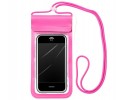 Funda Acuatica Impermeable Universal para Telefono color Rosa
