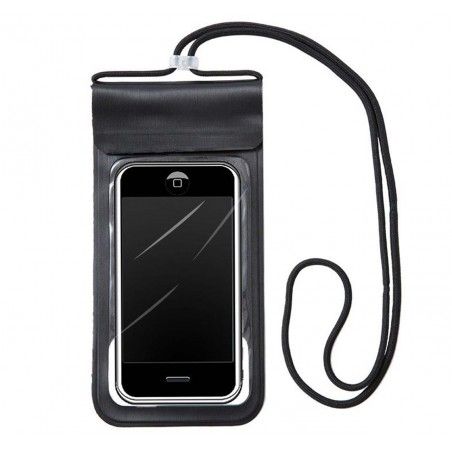 Funda Acuatica Impermeable Universal para Telefono color Negra