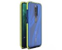 Funda Silicona Gel Tpu transparente con Marco Amarillo para Xiaomi Redmi 8 / 8a