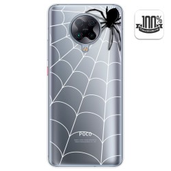 Funda Gel Transparente para Xiaomi POCO F2 Pro diseño Araña Dibujos