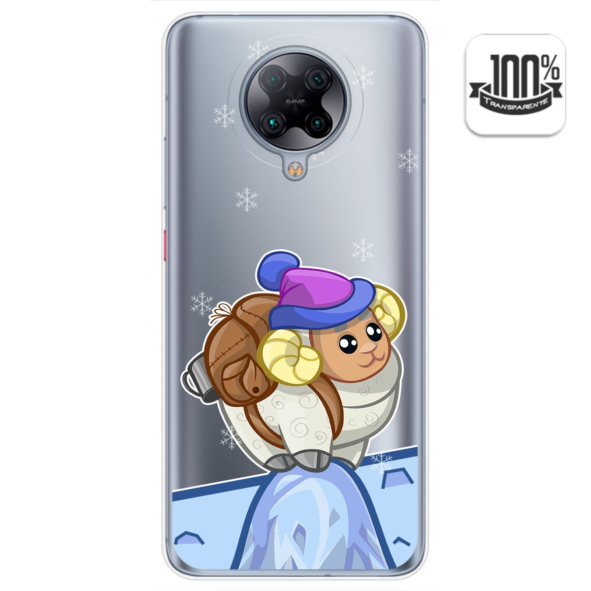 Funda Gel Transparente para Xiaomi POCO F2 Pro diseño Cabra Dibujos