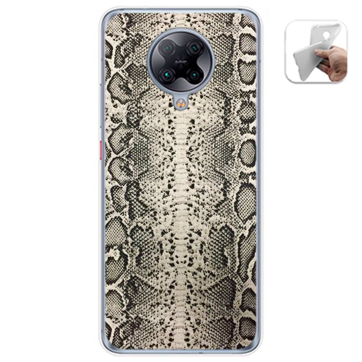 Funda Gel Tpu para Xiaomi POCO F2 Pro diseño Animal 01 Dibujos