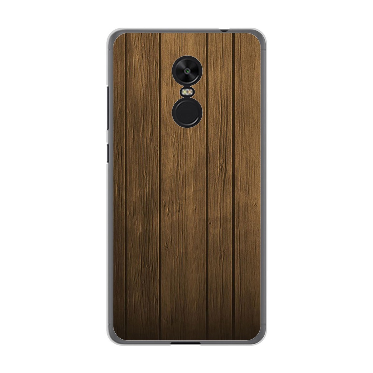 Funda Gel Tpu para Xiaomi Redmi Note 4X / Note 4 Version Global Diseño Madera Dibujos