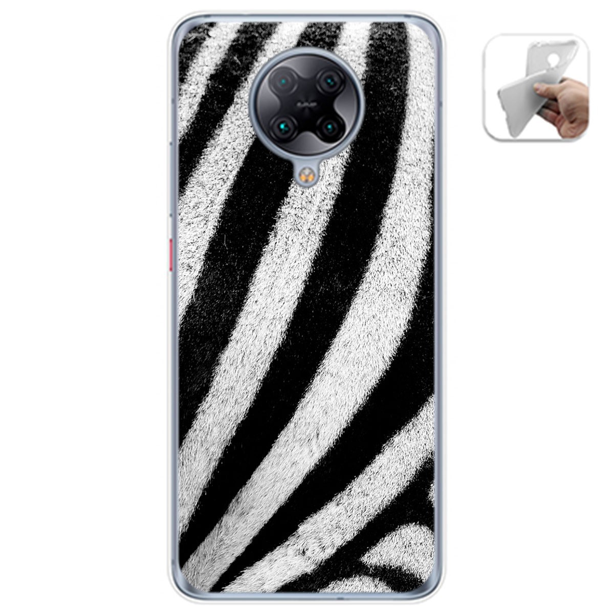 Funda Gel Tpu para Xiaomi POCO F2 Pro diseño Animal 02 Dibujos