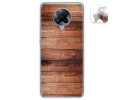 Funda Gel Tpu para Xiaomi POCO F2 Pro diseño Madera 02 Dibujos