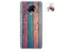 Funda Gel Tpu para Xiaomi POCO F2 Pro diseño Madera 10 Dibujos