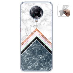 Funda Gel Tpu para Xiaomi POCO F2 Pro diseño Mármol 05 Dibujos