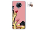 Funda Gel Tpu para Xiaomi POCO F2 Pro diseño Brochas Dibujos