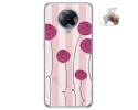 Funda Gel Tpu para Xiaomi POCO F2 Pro diseño Flores Vintage Dibujos