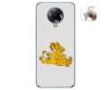 Funda Gel Tpu para Xiaomi POCO F2 Pro diseño Leones Dibujos
