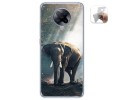 Funda Gel Tpu para Xiaomi POCO F2 Pro diseño Elefante Dibujos