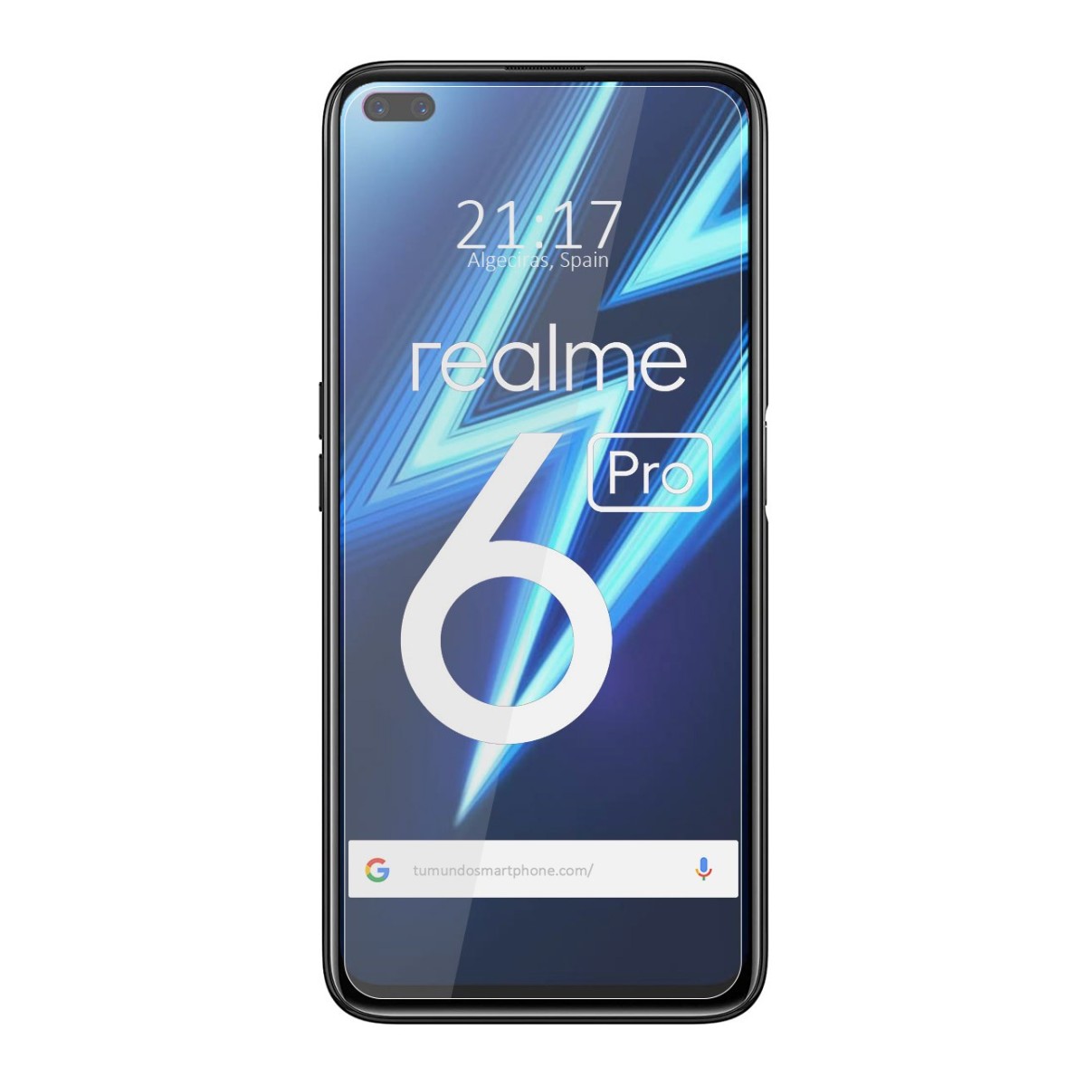 Protector Cristal Templado para Realme 6 Pro Vidrio