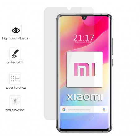Protector Cristal Templado para Xiaomi Mi 10 Lite Vidrio