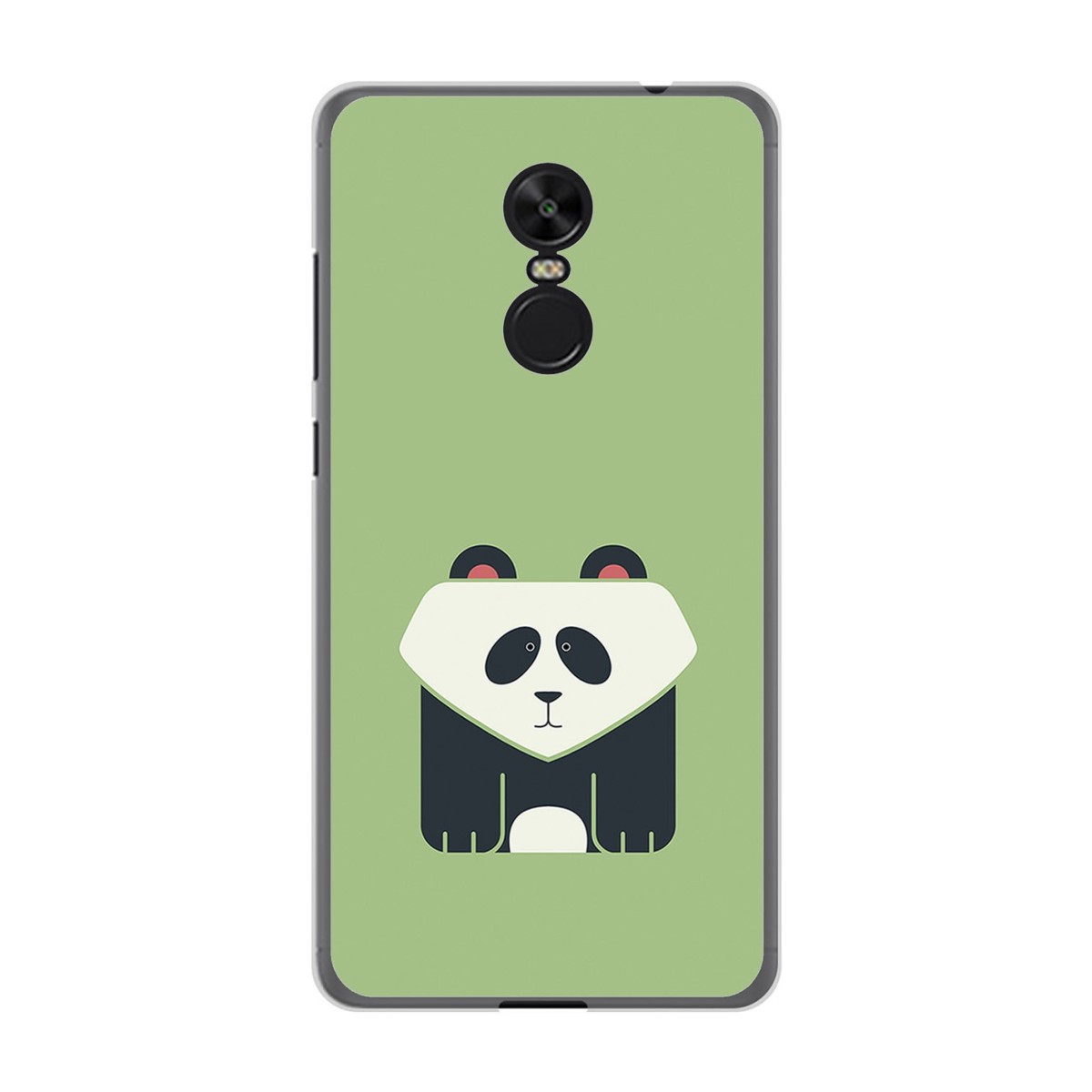 Funda Gel Tpu para Xiaomi Redmi Note 4X / Note 4 Version Global Diseño Panda Dibujos