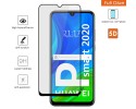 Protector Cristal Templado Completo 5D Full Glue Negro para Huawei P Smart 2020 Vidrio