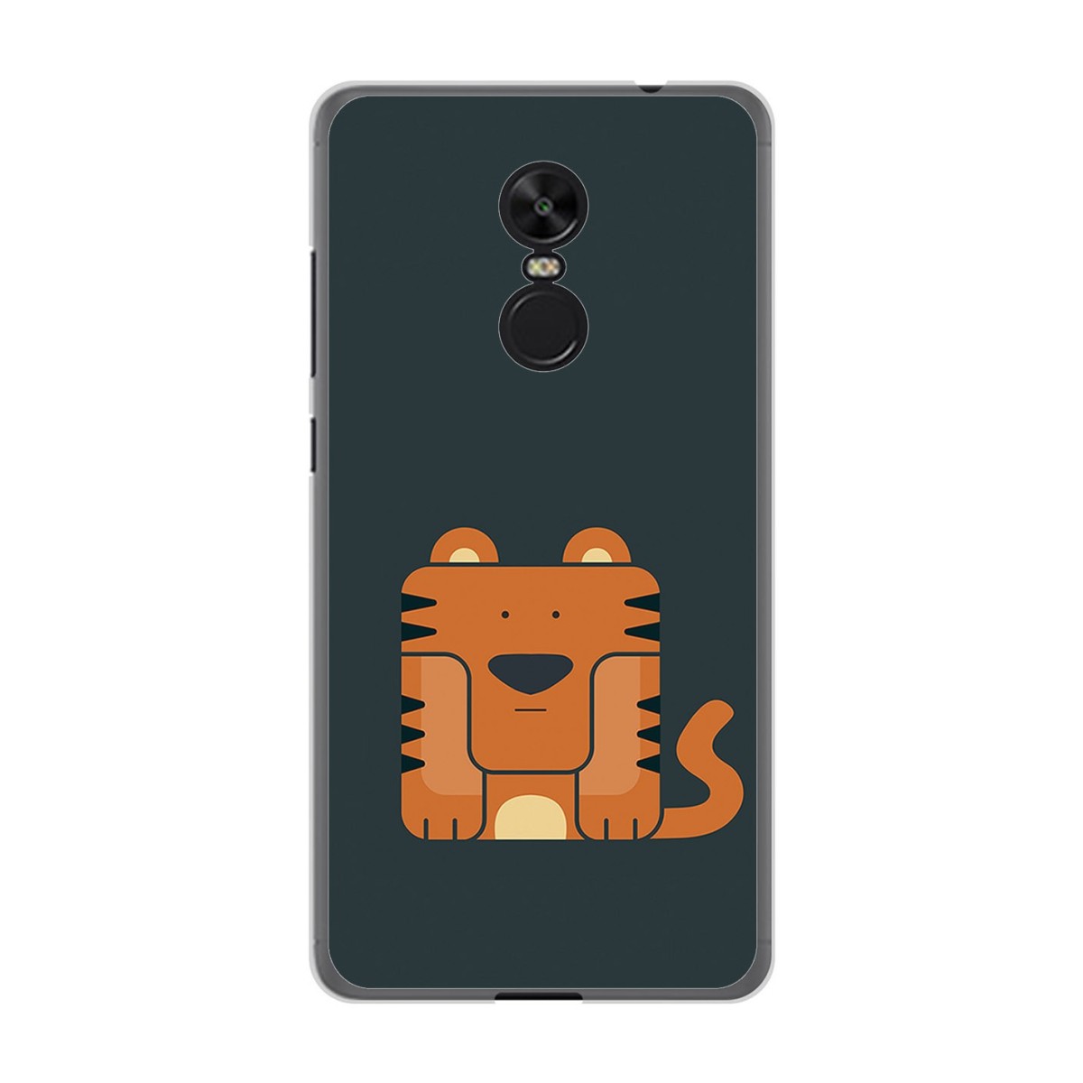 Funda Gel Tpu para Xiaomi Redmi Note 4X / Note 4 Version Global Diseño Tigre Dibujos