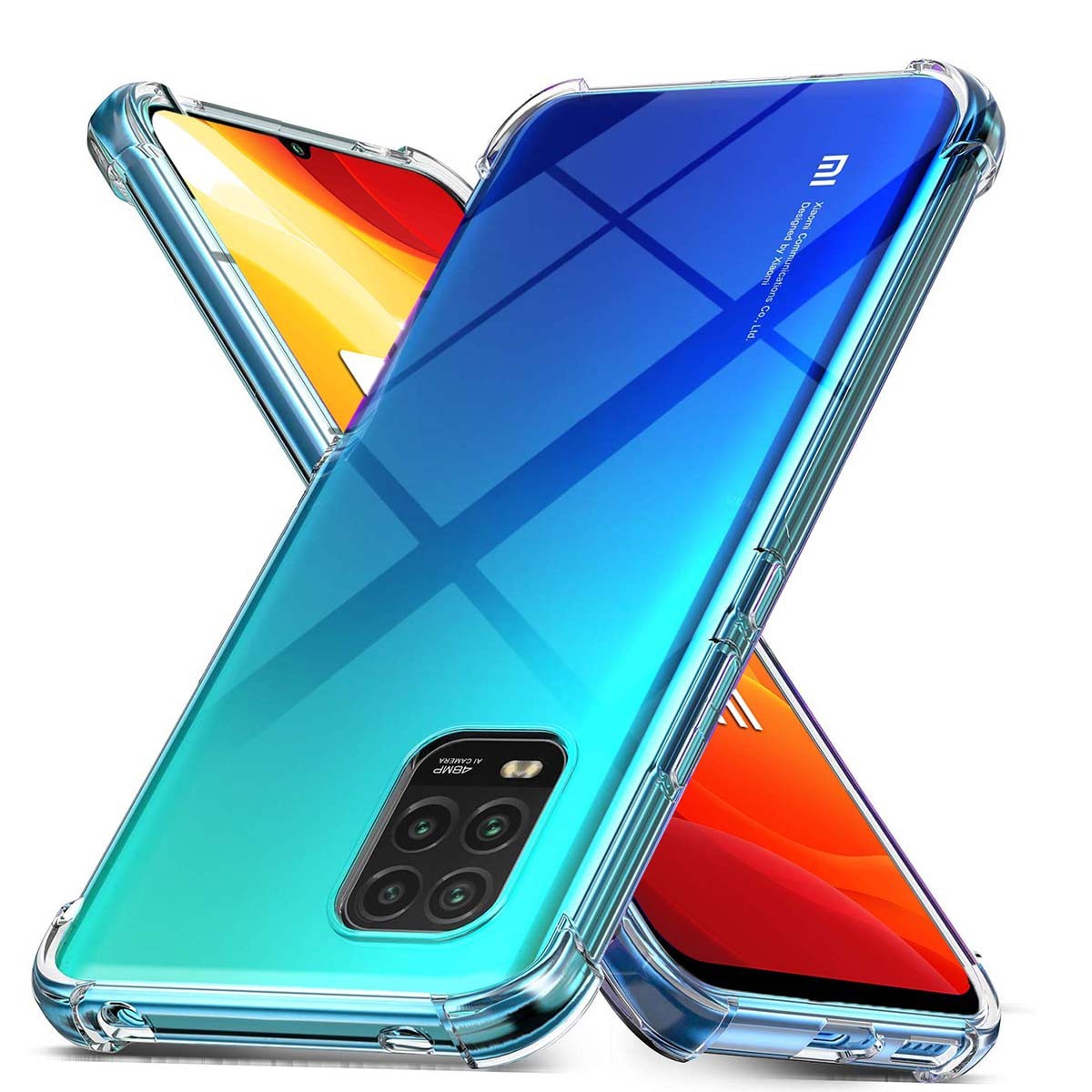 Funda Gel Tpu Anti-Shock Transparente para Xiaomi Mi 10 Lite