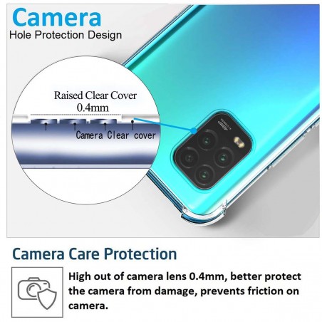 Funda Gel Tpu Anti-Shock Transparente para Xiaomi Mi 10 Lite