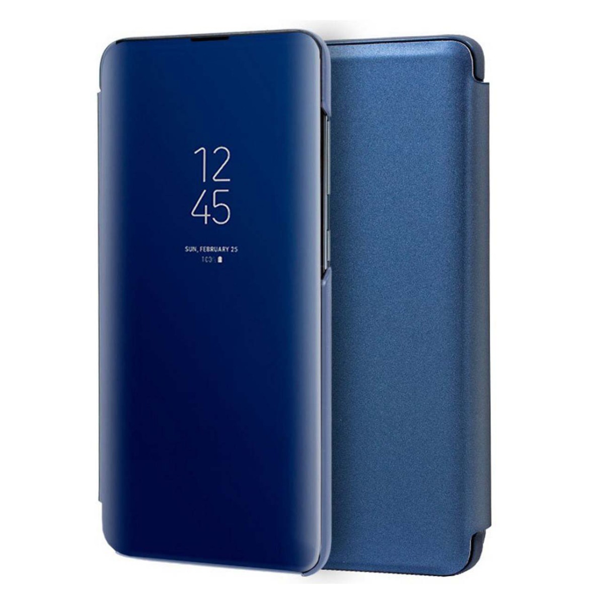 Funda Flip Cover Clear View para Xiaomi Mi 10 / Mi 10 Pro color Azul