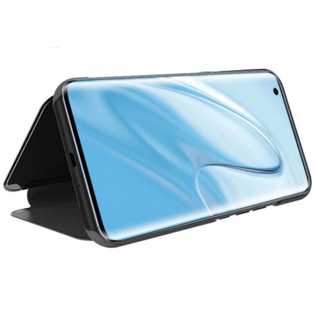 Funda Flip Cover Clear View para Xiaomi Mi 10 / Mi 10 Pro color Negra