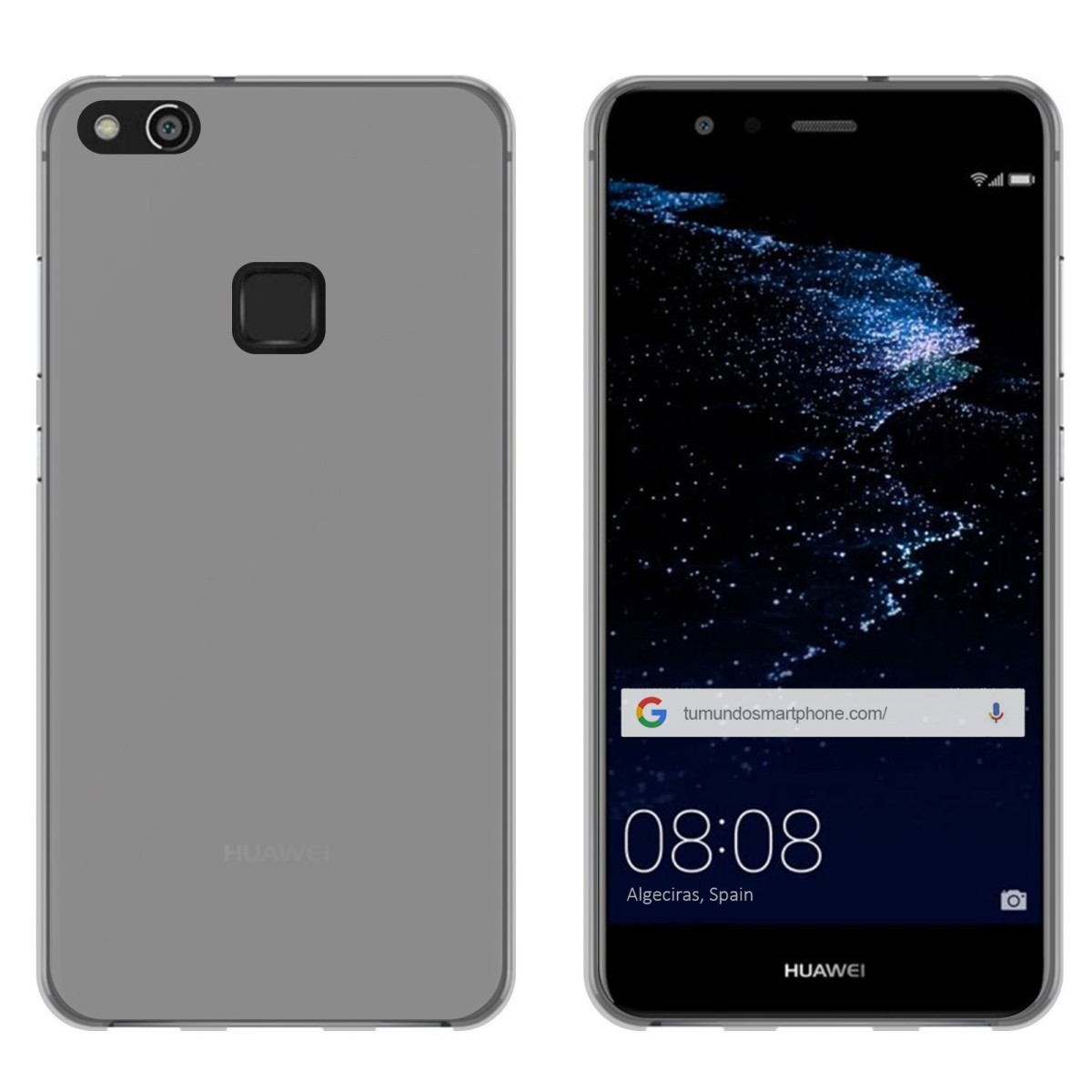 Funda Gel Tpu para Huawei P10 Lite Color Transparente