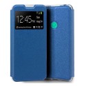 Funda Libro Soporte con Ventana para Huawei P40 Lite E color Azul