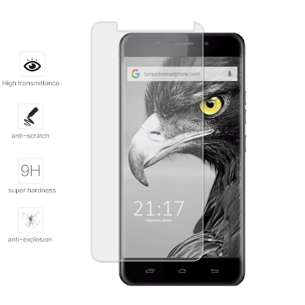 Protector Cristal Templado para Ulefone Metal Vidrio