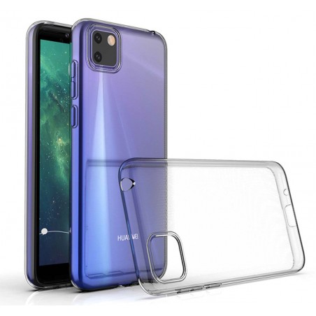 Funda Silicona Gel TPU Transparente para Huawei Y5p