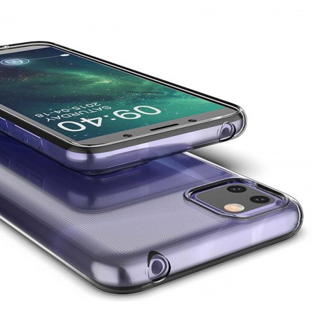 Funda Silicona Gel TPU Transparente para Huawei Y5p