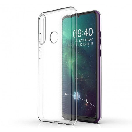 Funda Silicona Gel TPU Transparente para Huawei Y6p