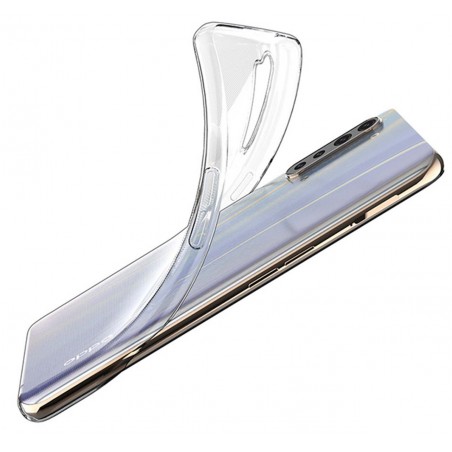 Funda Silicona Gel TPU Transparente para Oppo Find X2 Lite