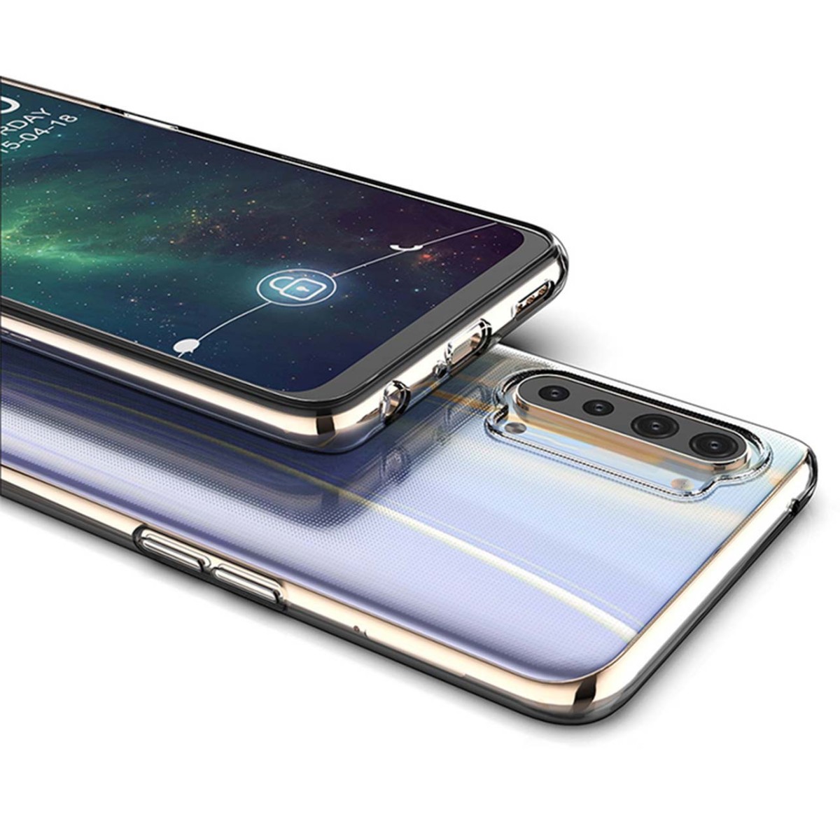 Funda Silicona Gel TPU Transparente para Oppo Find X2 Lite