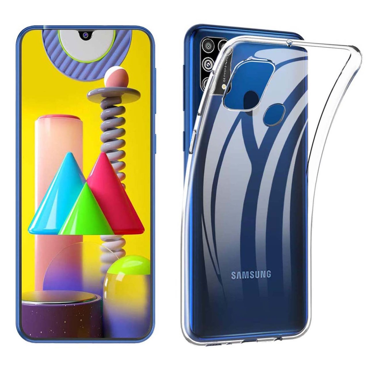 Funda Silicona Gel TPU Transparente para Samsung Galaxy M31