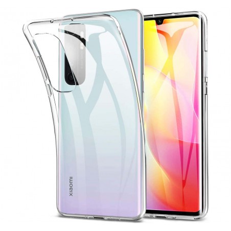 Funda Silicona Gel TPU Transparente para Xiaomi Mi Note 10 Lite